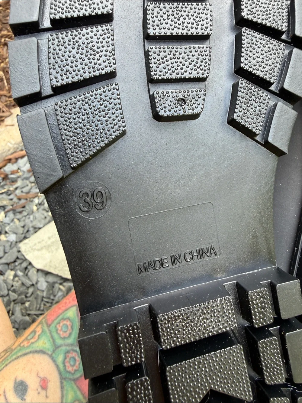 NWOB Planone Original Chelsea Rain Boots in Black US Size 8